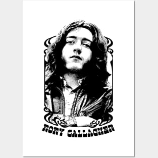 Rory Gallagher / Vintage Look Fanart Design Posters and Art